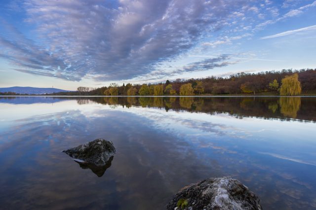 Autumn of Lake Malomvölgy by Norbert Fritz